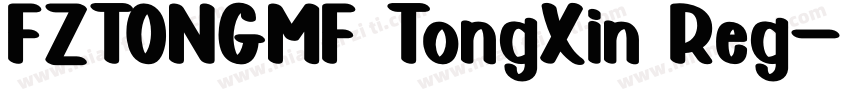 FZTONGMF TongXin Reg字体转换